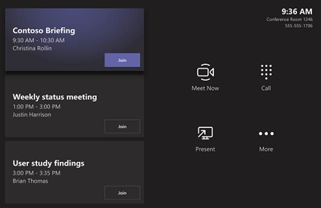 Microsoft Teams Meeting Room System